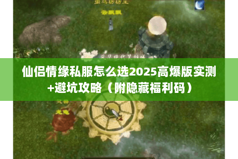 仙侣情缘私服怎么选2025高爆版实测+避坑攻略（附隐藏福利码）