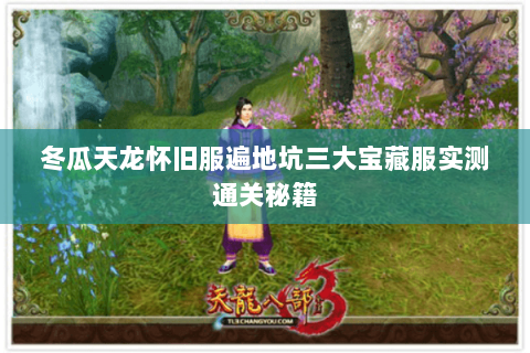 冬瓜天龙怀旧服遍地坑三大宝藏服实测通关秘籍