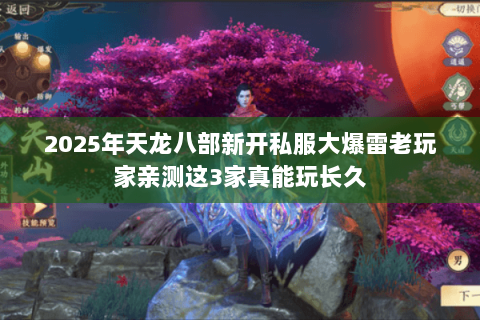 2025年天龙八部新开私服大爆雷老玩家亲测这3家真能玩长久