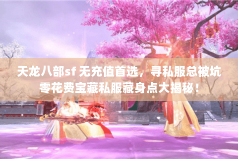 天龙八部sf 无充值首选，寻私服总被坑零花费宝藏私服藏身点大揭秘！