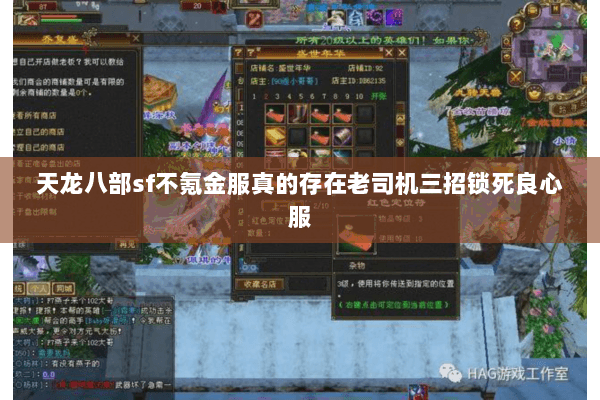 天龙八部sf不氪金服真的存在老司机三招锁死良心服