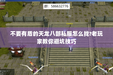 不要有盾的天龙八部私服怎么找?老玩家教你避坑技巧 不要有盾的天龙八部私服怎么找?老玩家教你避坑技巧