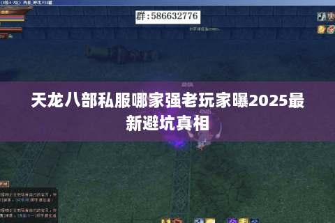 天龙八部私服哪家强老玩家曝2025最新避坑真相