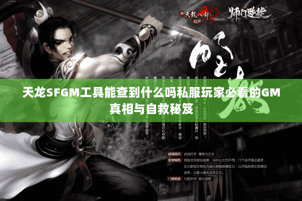 天龙SFGM工具能查到什么吗私服玩家必看的GM真相与自救秘笈
