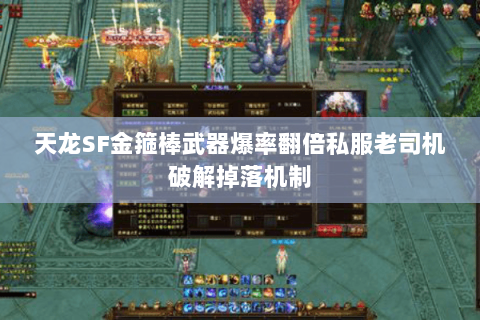 天龙SF金箍棒武器爆率翻倍私服老司机破解掉落机制