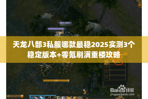 天龙八部3私服哪款最稳2025实测3个稳定版本+零氪刷满重楼攻略
