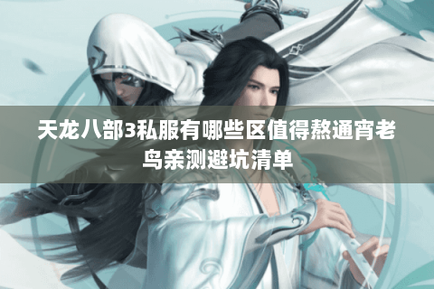 天龙八部3私服有哪些区值得熬通宵老鸟亲测避坑清单