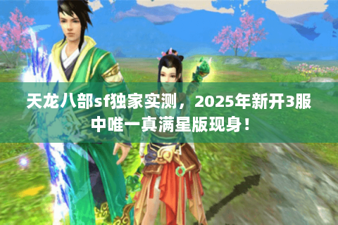 天龙八部sf独家实测，2025年新开3服中唯一真满星版现身！