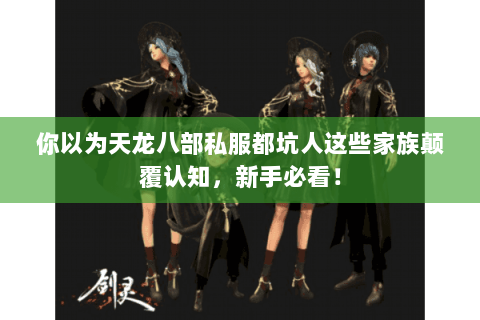 你以为天龙八部私服都坑人这些家族颠覆认知，新手必看！