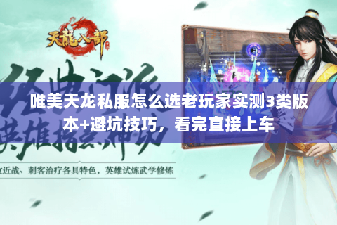 唯美天龙私服怎么选老玩家实测3类版本+避坑技巧，看完直接上车