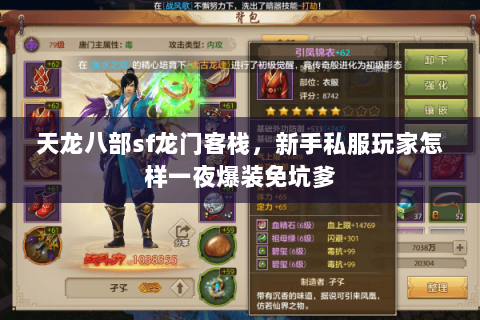 天龙八部sf龙门客栈，新手私服玩家怎样一夜爆装免坑爹