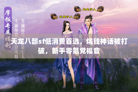 天龙八部sf低消费首选，烧钱神话被打破，新手零氪党福音