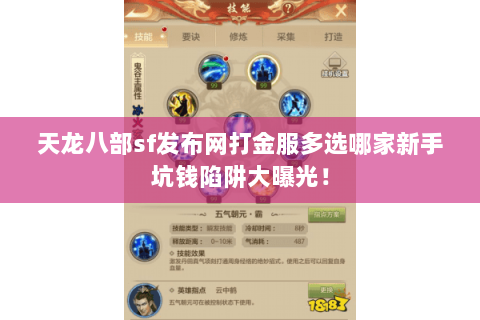 天龙八部sf发布网打金服多选哪家新手坑钱陷阱大曝光！