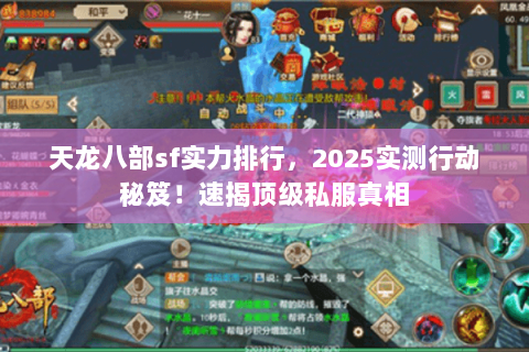 天龙八部sf实力排行，2025实测行动秘笈！速揭顶级私服真相