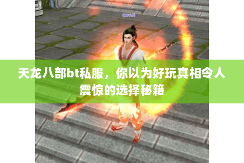 天龙八部bt私服，你以为好玩真相令人震惊的选择秘籍