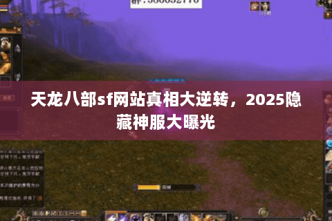 天龙八部sf网站真相大逆转，2025隐藏神服大曝光