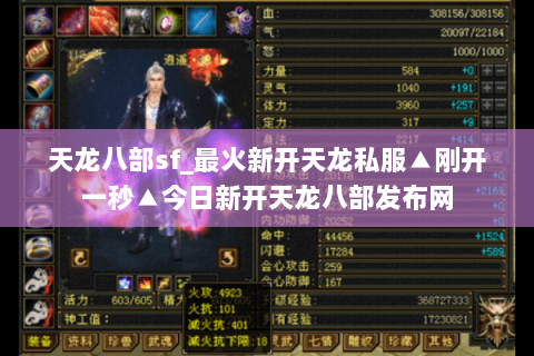 天龙八部sf_最火新开天龙私服▲刚开一秒▲今日新开天龙八部发布网