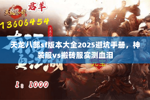 天龙八部sf版本大全2025避坑手册，神装服vs搬砖服实测血泪