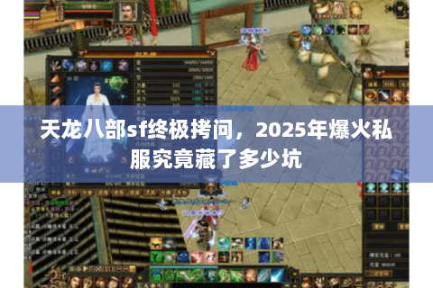 天龙八部sf终极拷问，2025年爆火私服究竟藏了多少坑