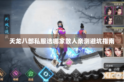 天龙八部私服选哪家散人亲测避坑指南