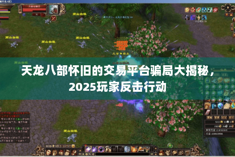 天龙八部怀旧的交易平台骗局大揭秘，2025玩家反击行动