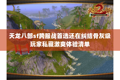 天龙八部sf跨服战首选还在纠结骨灰级玩家私藏激爽体验清单