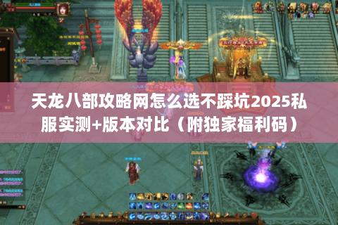天龙八部攻略网怎么选不踩坑2025私服实测+版本对比（附独家福利码）