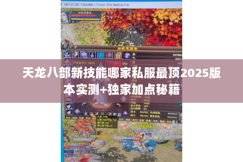 天龙八部新技能哪家私服最顶2025版本实测+独家加点秘籍