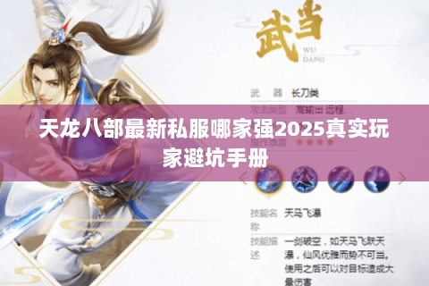 天龙八部最新私服哪家强2025真实玩家避坑手册