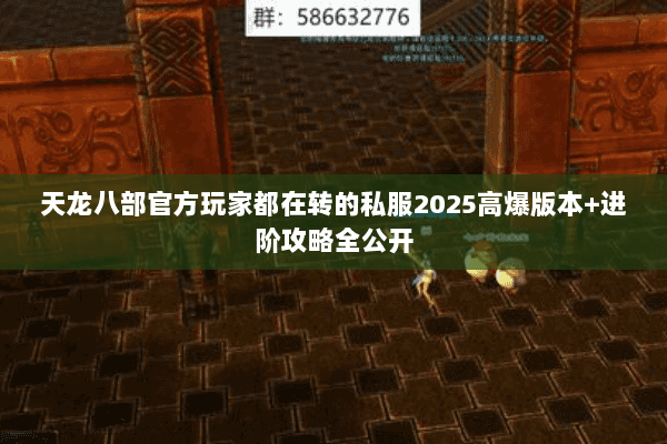 天龙八部官方玩家都在转的私服2025高爆版本+进阶攻略全公开