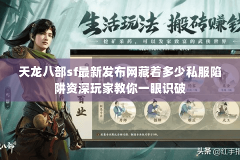 天龙八部sf最新发布网藏着多少私服陷阱资深玩家教你一眼识破