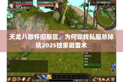 天龙八部怀旧服区，为何你找私服总掉坑2025独家避雷术