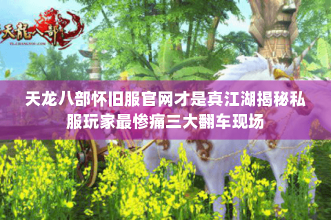 天龙八部怀旧服官网才是真江湖揭秘私服玩家最惨痛三大翻车现场