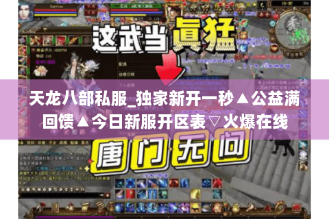 天龙八部私服_独家新开一秒▲公益满回馈▲今日新服开区表▽火爆在线