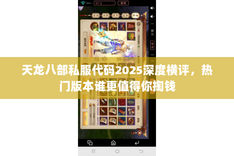 天龙八部私服代码2025深度横评，热门版本谁更值得你掏钱