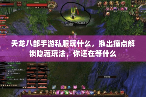天龙八部手游私服玩什么，揪出痛点解锁隐藏玩法，你还在等什么