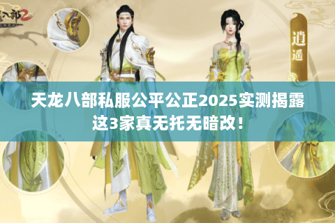 天龙八部私服公平公正2025实测揭露这3家真无托无暗改！