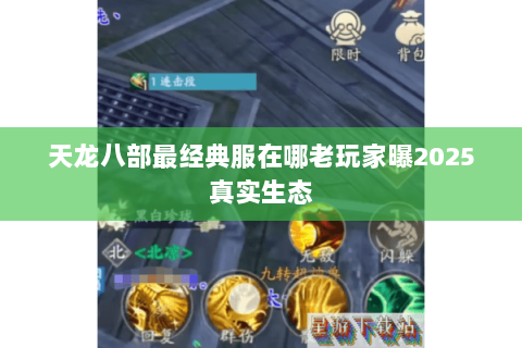 天龙八部最经典服在哪老玩家曝2025真实生态