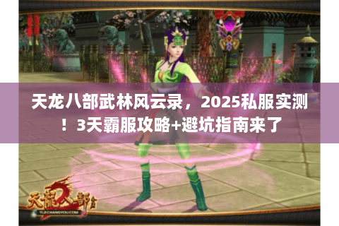 天龙八部武林风云录，2025私服实测！3天霸服攻略+避坑指南来了