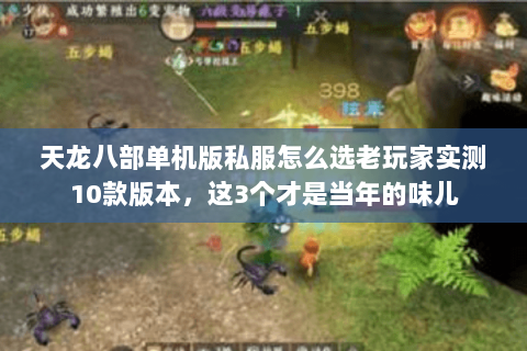 天龙八部单机版私服怎么选老玩家实测10款版本，这3个才是当年的味儿