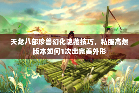 天龙八部珍兽幻化隐藏技巧，私服高爆版本如何1次出完美外形