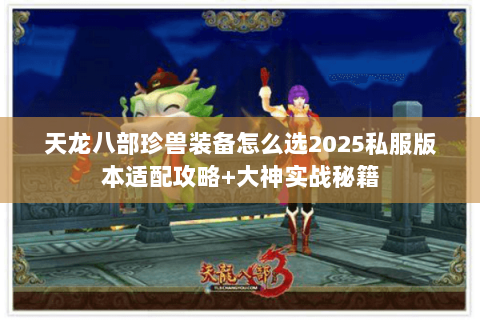 天龙八部珍兽装备怎么选2025私服版本适配攻略+大神实战秘籍
