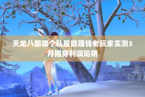 天龙八部哪个私服能赚钱老玩家实测3月揭穿利润陷阱