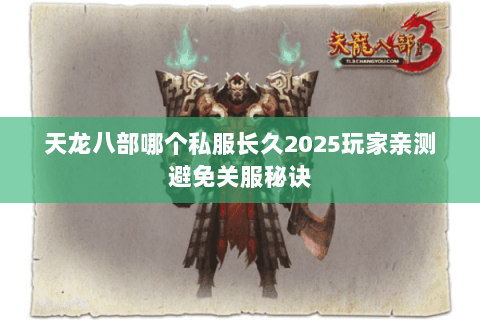 天龙八部哪个私服长久2025玩家亲测避免关服秘诀