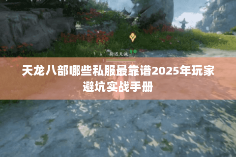 天龙八部哪些私服最靠谱2025年玩家避坑实战手册