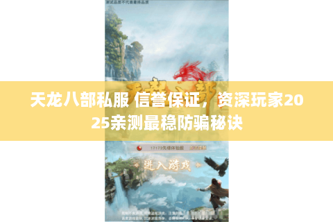 天龙八部私服 信誉保证，资深玩家2025亲测最稳防骗秘诀