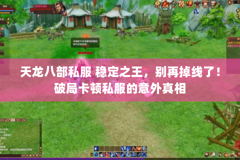 天龙八部私服 稳定之王，别再掉线了！破局卡顿私服的意外真相