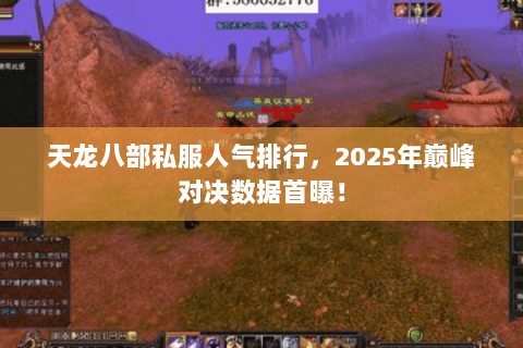 天龙八部私服人气排行，2025年巅峰对决数据首曝！