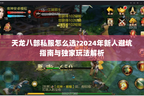 天龙八部私服怎么选?2024年新人避坑指南与独家玩法解析 天龙八部私服怎么选?2024年新人避坑指南与独家玩法解析