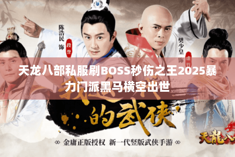 天龙八部私服刷BOSS秒伤之王2025暴力门派黑马横空出世